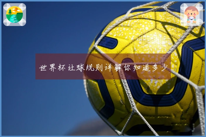 世界杯让球规则详解你知道多少