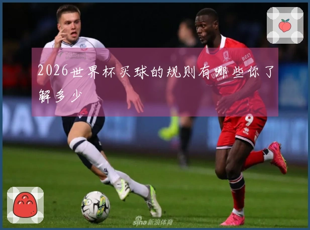 2026世界杯买球的规则有哪些你了解多少