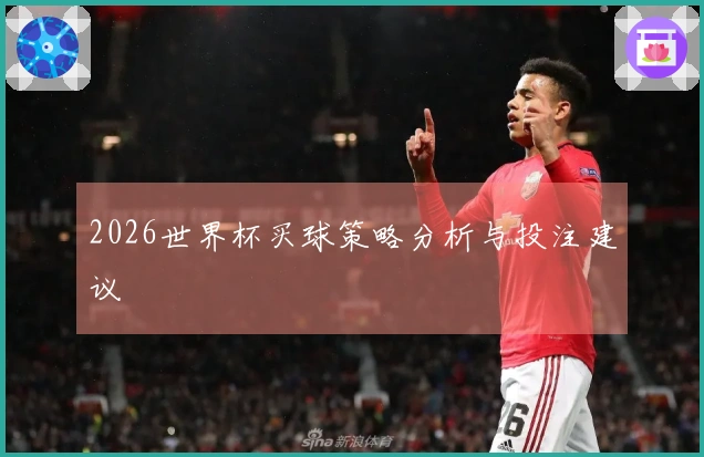 2026世界杯买球策略分析与投注建议